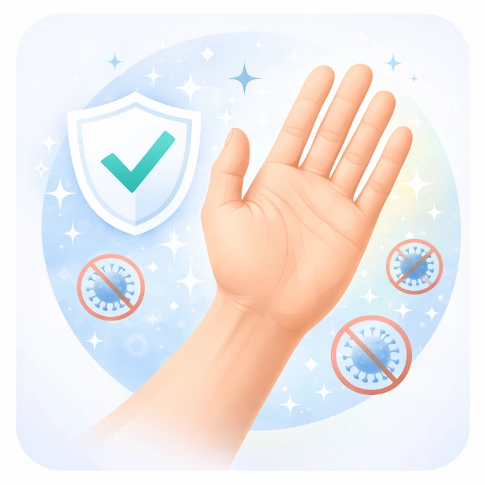 Symbolbild Ausgesprochen Hygienisch